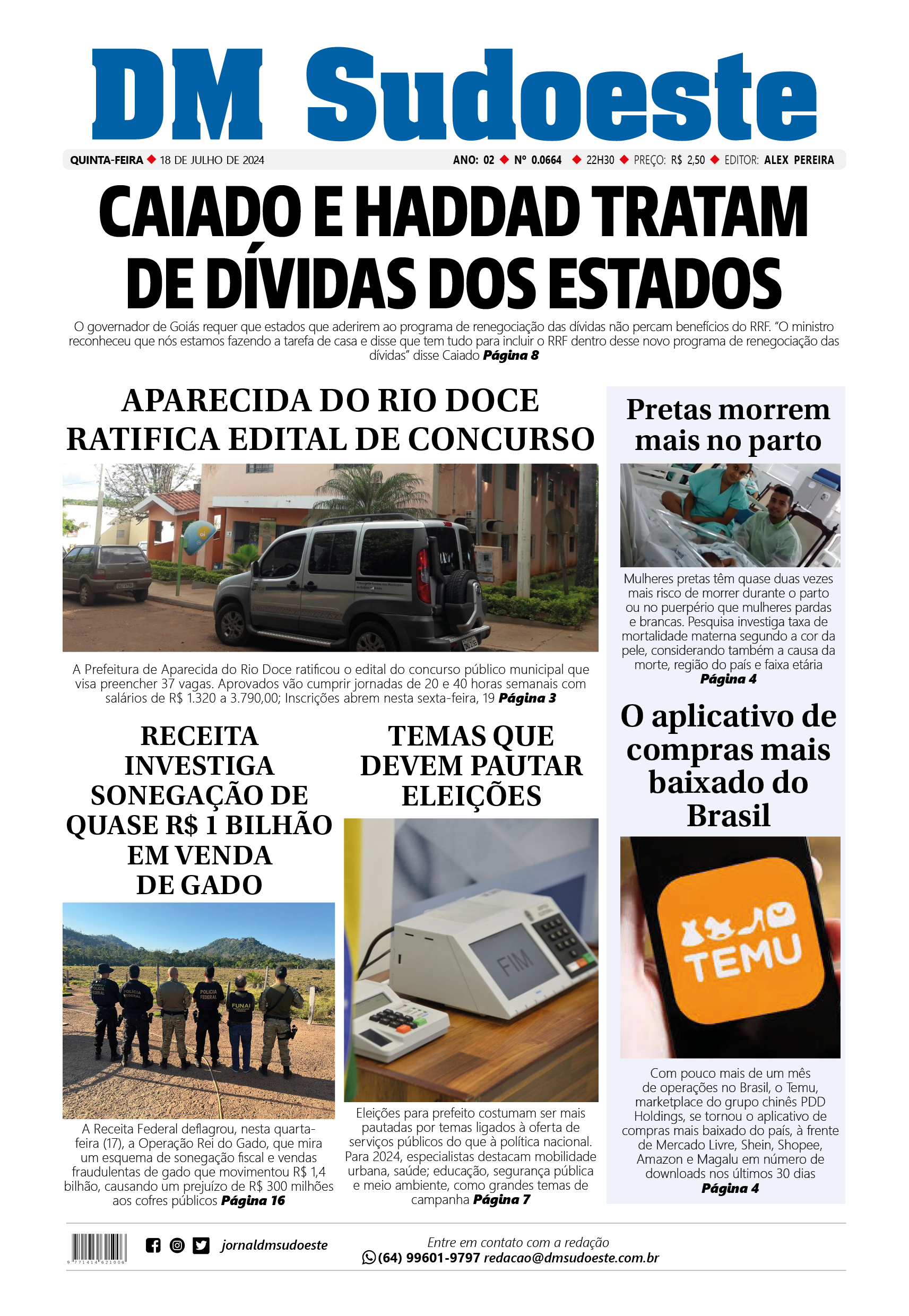 Edição EDIÇÃO2024-07-18